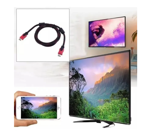 Cable Hdtv 10 Metros Full Hd Blindado,enmallado Y Reforzado-4