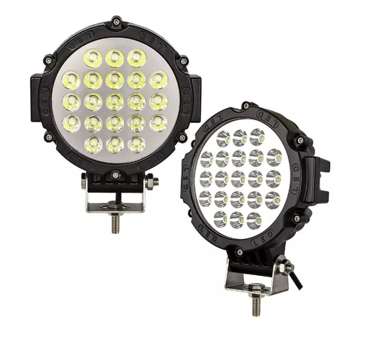 X2 Luces Focos Neblineros Led 63w Blanco Expansion Auto Moto-0