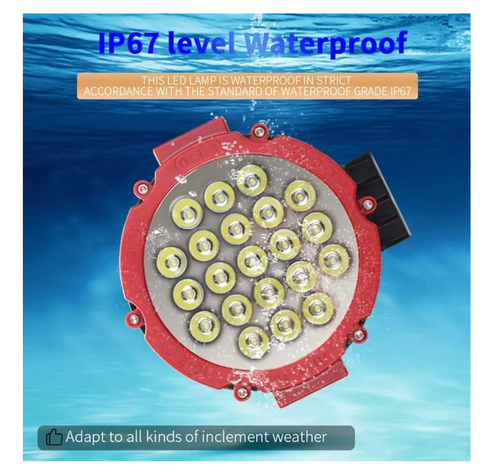 X2 Luces Focos Neblineros Led 63w Blanco Expansion Auto Moto-5