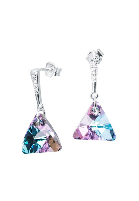 Aros Trinidad Cristales Genuinos Vitral Light-0