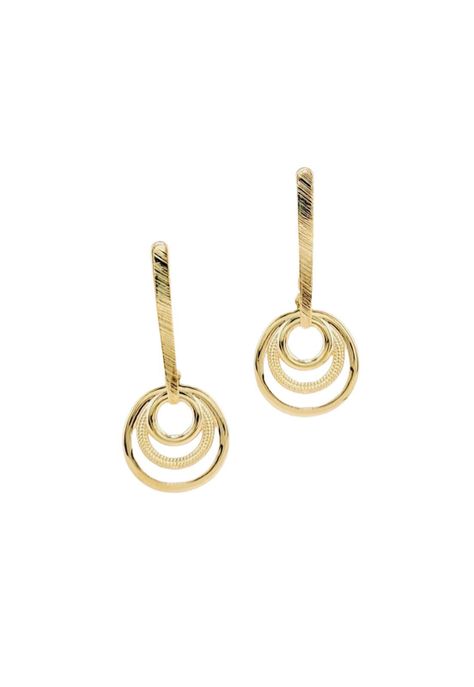 Aros Mia Baño de Oro 24k-0
