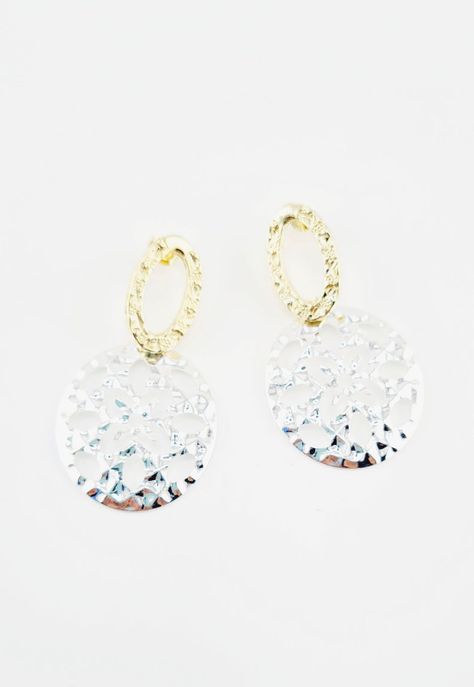 Aros Daniela Baño de Oro 24k-1
