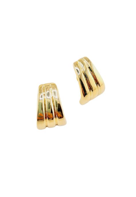 Aros Valentina Gold Baño de Oro 24k-0