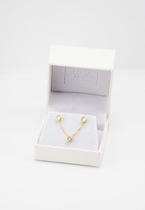 Conjunto Luciana Gold Con Circon Blanco-2