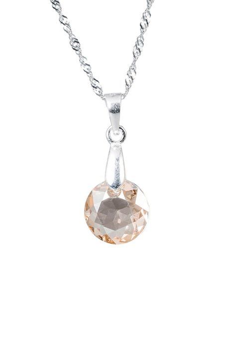 Collar Gracia Cristales Genuinos Golden Shadow-0