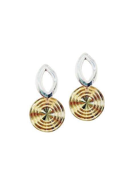 Aros Mila Baño de Oro 24k-0