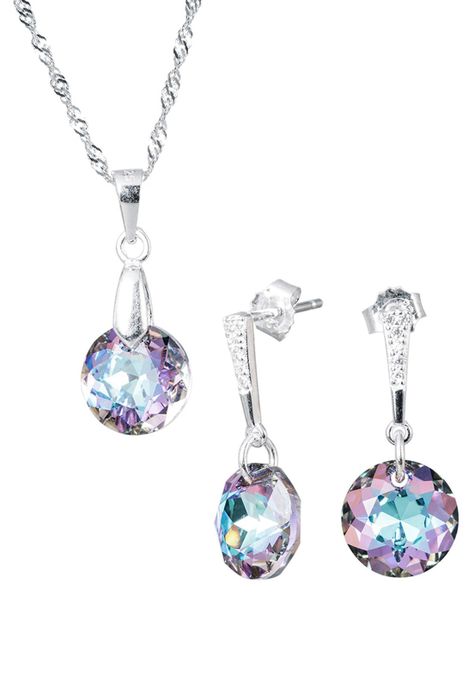 Conjunto Gracia Cristales Genuinos Vitral Light-0