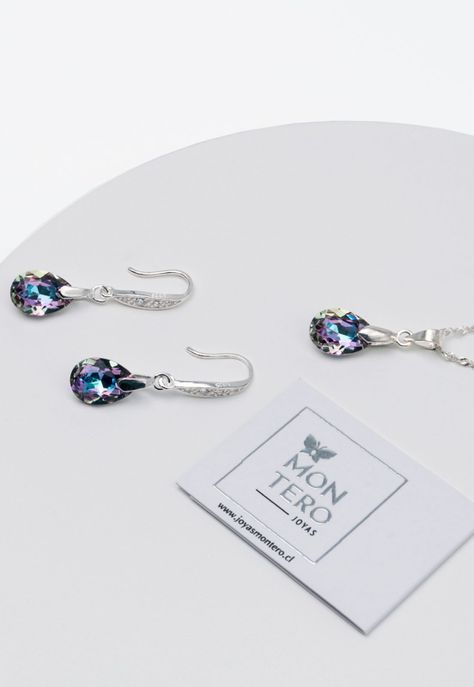 Conjunto Milan Cristales Genuinos Vitral Light-1