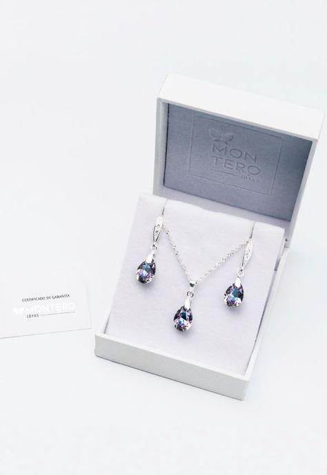 Conjunto Milan Cristales Genuinos Vitral Light-2