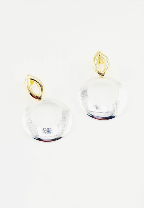 Aros Alondra Baño de Oro 24k-1