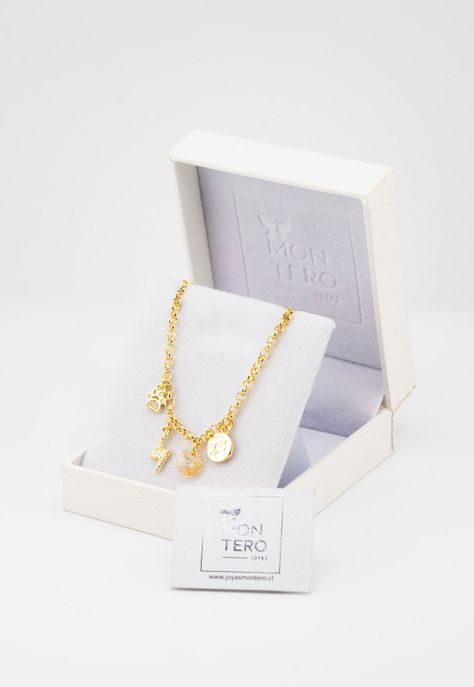 Pulsera Cloe Gold Con Baño de Oro 24k y Cristales Genuinos Golden Shadow-2