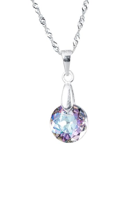 Collar Gracia Cristales Genuinos Vitral Light-0