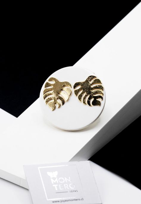 Aros Eva Baño de Oro de 24 k-1