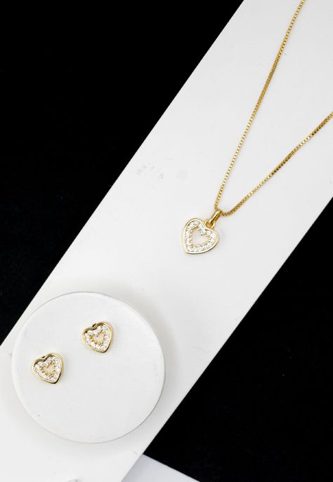 Conjunto Allegra Baño de Oro Con Micro Circones-1