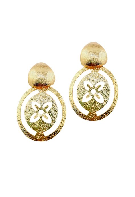 Aros Fer Gold Baño de Oro 24k-0