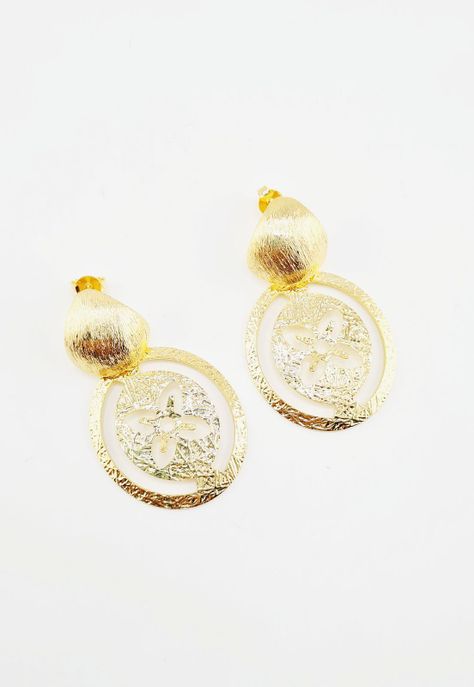 Aros Fer Gold Baño de Oro 24k-1