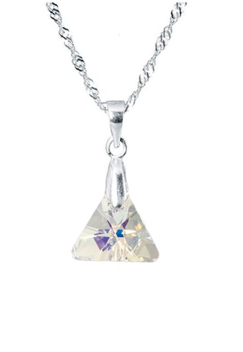 Collar Trinidad Cristales Genuinos Aurora Boreal-0