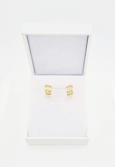 Aros Mariane Gold Baño de Oro 24k-2