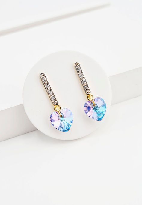 Conjunto Romance Gold Cristales Genuinos Vitral Light-3