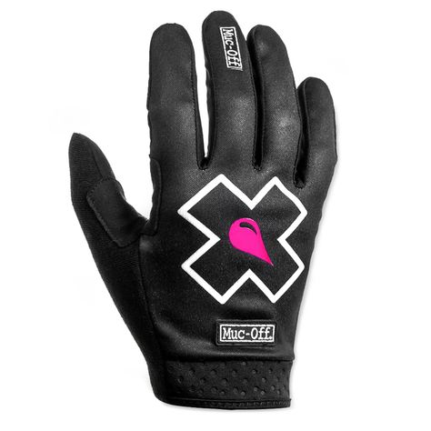 GUANTE DE BICICLETA MUC-OFF BLACK LOGO-1