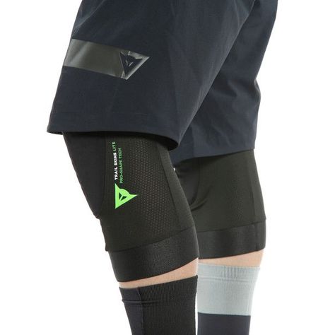 RODILLERAS BICI DAINESE TRAIL SKINS LITE KNEE GUARDS  BLACK-2