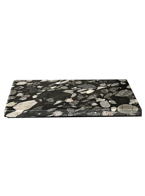 Tabla Aperitivo Granito Black Marinace 40x23 cm.-0