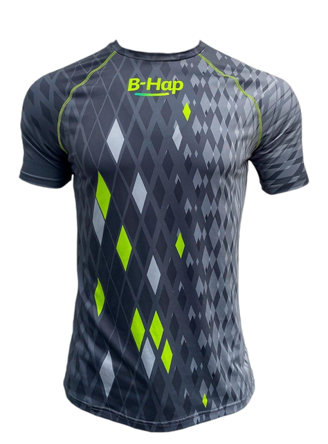 POLERA DEPORTIVA HOMBRE GRIS BHAP RUNNING-0