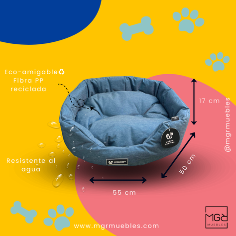 Cama para perro a prueba de agua-2