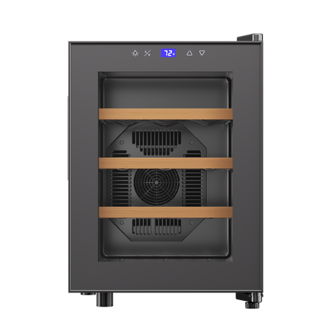 Cava De Vino Termoeléctrica 12 Botellas Panel Touch Noblex-2