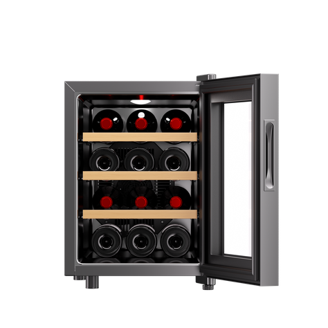 Cava De Vino Termoeléctrica 12 Botellas Panel Touch Noblex-4