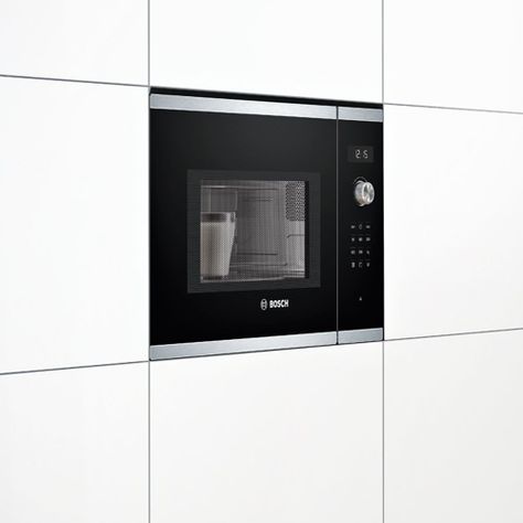 Microondas Integrable Con Grill Bosch BEL554MS0 25L Inox-3