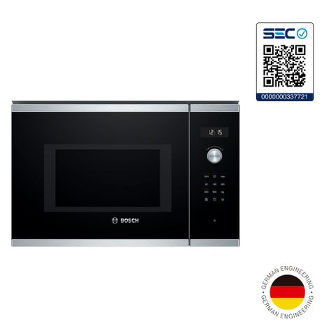 Microondas Integrable Con Grill Bosch BEL554MS0 25L Inox-5