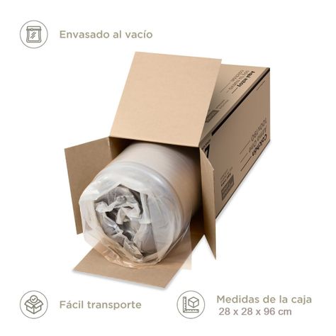 Colchon De Espuma Atma One 1 Plaza 90x190x20 Cm-5