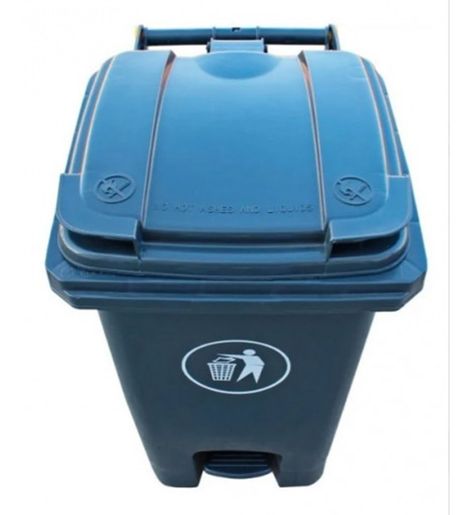 Contenedor Basura 60 Litros Gris Signet-1