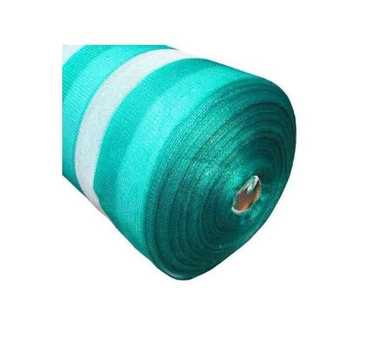 Malla Raschel 65% Verde/Blanco 4.2 x 100 Metros-0