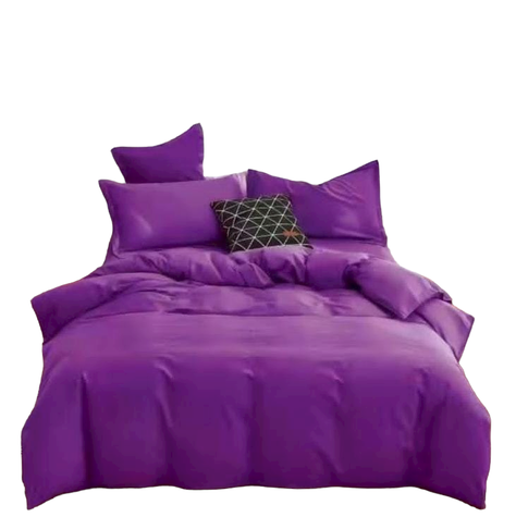 SABANA KING MORADO UNICOLOR-0