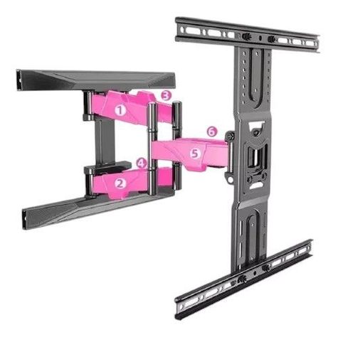 Soporte TV extensible 45 a 75  Color Negro -1