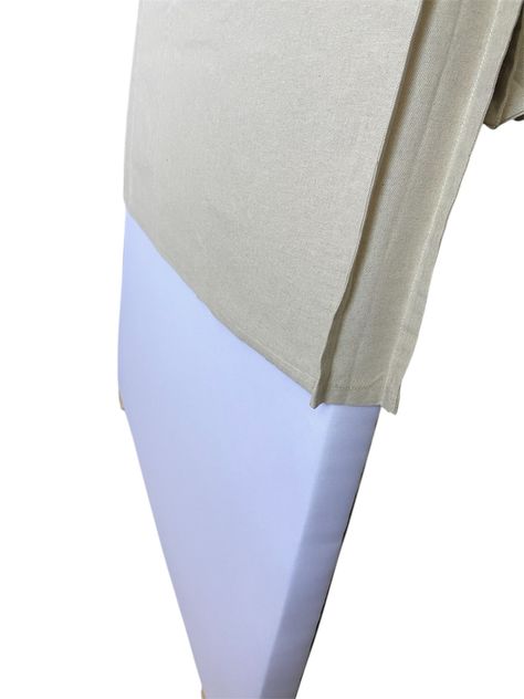Respaldo de cama 2 plazas con funda desmontable lino color crema-2