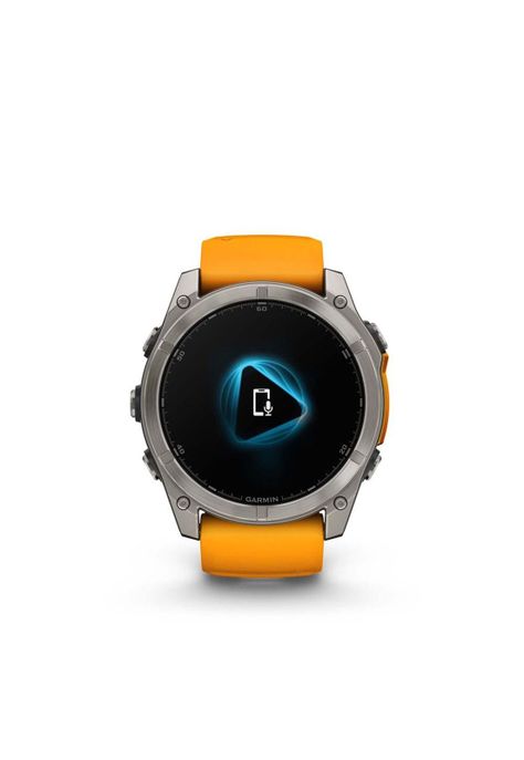 fenix 8 – 51mm, Sapphire, Titanium with orange-0