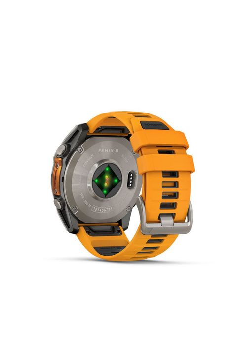 fenix 8 – 51mm, Sapphire, Titanium with orange-4