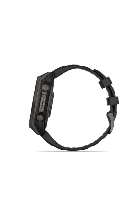 fenix 8 – 47mm Solar, Sapphire Titanio con correa de silicona negra-3