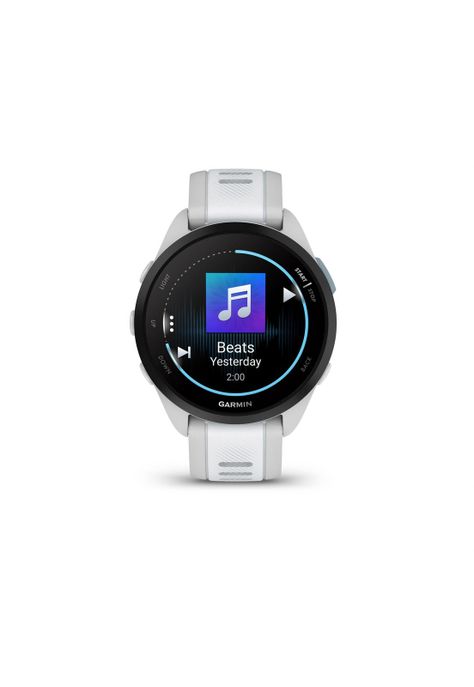Forerunner 165 Music, Mist Grey/Whitestone-2