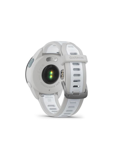 Forerunner 165 Music, Mist Grey/Whitestone-3
