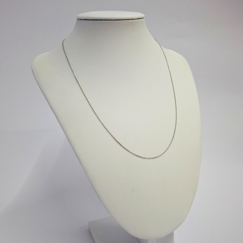 Cadena de oro blanco 50 cm-1