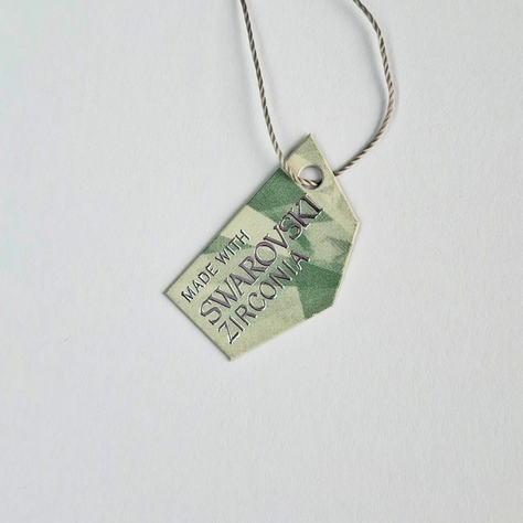 Collar Punto de luz, oro blanco italiano 18k-1