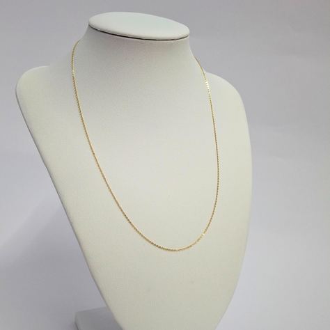 Cadena de oro amarillo 40 cm-2