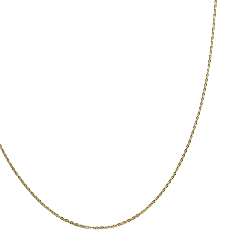 Cadena de oro amarilo 45 cm-0