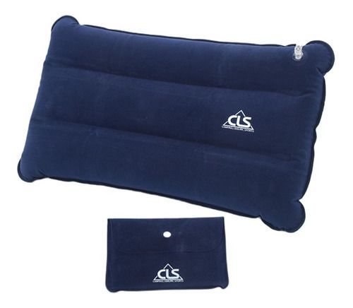 Almohada Inflable Ultra Ligera Portátil Camping Viajes-1