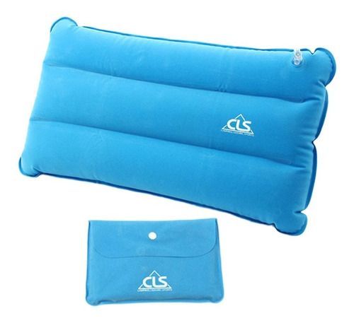 Almohada Inflable Ultra Ligera Portátil Camping Viajes-2