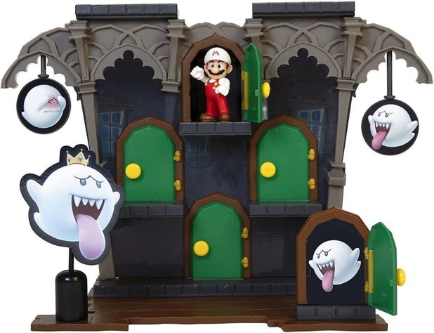 Nintendo - Deluxe Boo Mansión Set Con Accesorios Super Mario-0